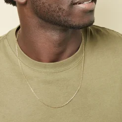 Best Histoire d'Or Chaîne Vince Plaqué Or Jaune