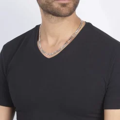 Clearance Histoire d'Or Chaîne Vivian Maille Alternee 1/3 Argent Blanc