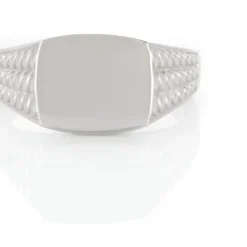 Online Histoire d'Or Chevalière Argent Blanc Charites