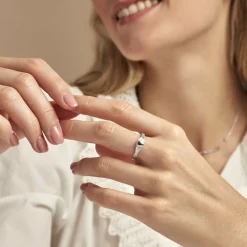 Hot Histoire d'Or Chevalière Azteque argent blanc