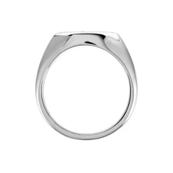 Sale Histoire d'Or Chevalière Dalia Argent Blanc