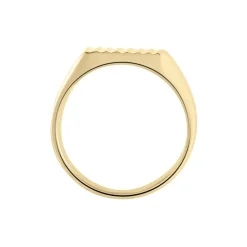 Online Histoire d'Or Chevalière Plaqué Or Corentin