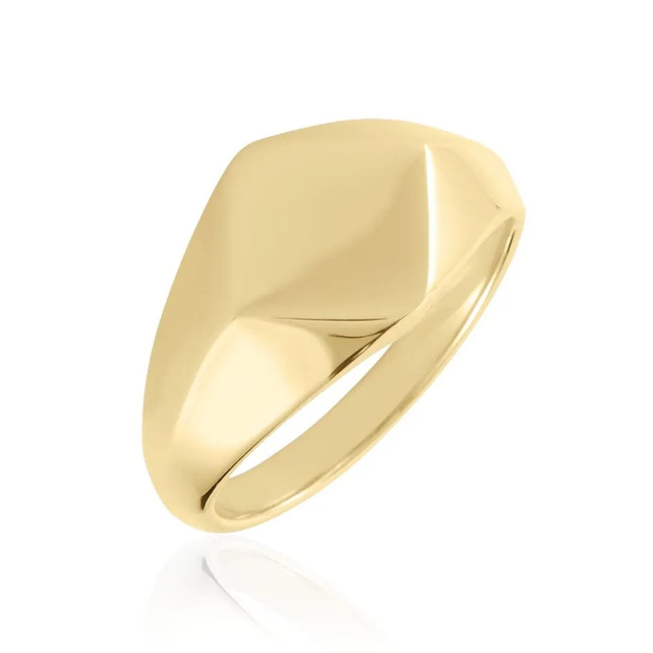 Outlet Histoire d'Or Chevalière Sebastiano Plaqué Or Jaune