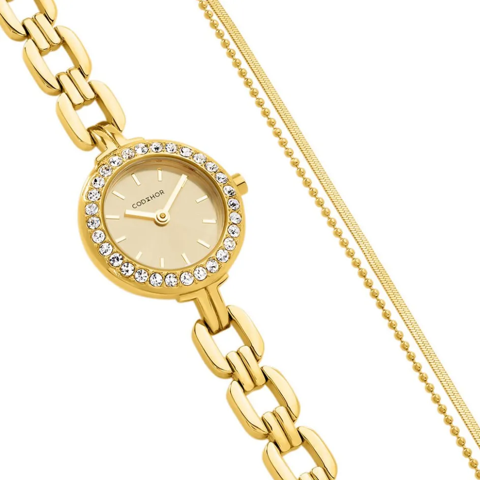 Sale CODHOR Coffret De Montre Sissi Doré