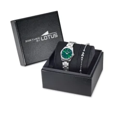 New LOTUS Coffret De Montre Old Money Vert