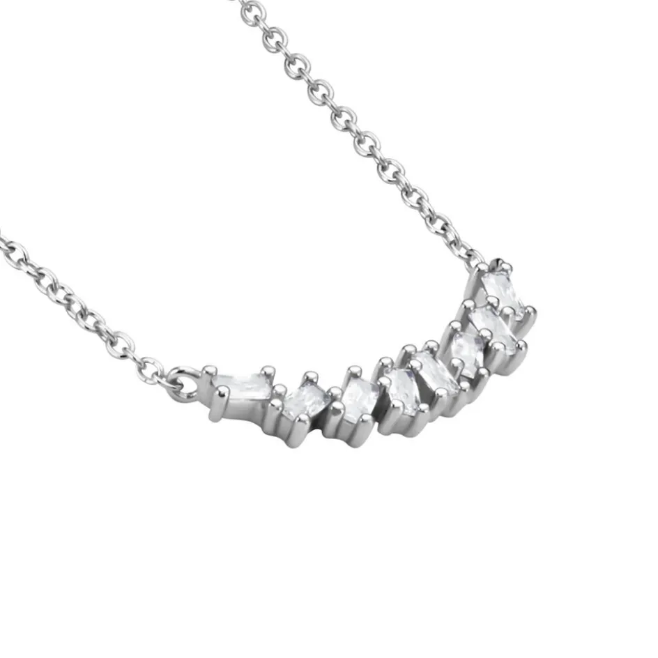 Outlet Histoire d'Or Collier Adonia Argent Blanc Oxyde De Zirconium