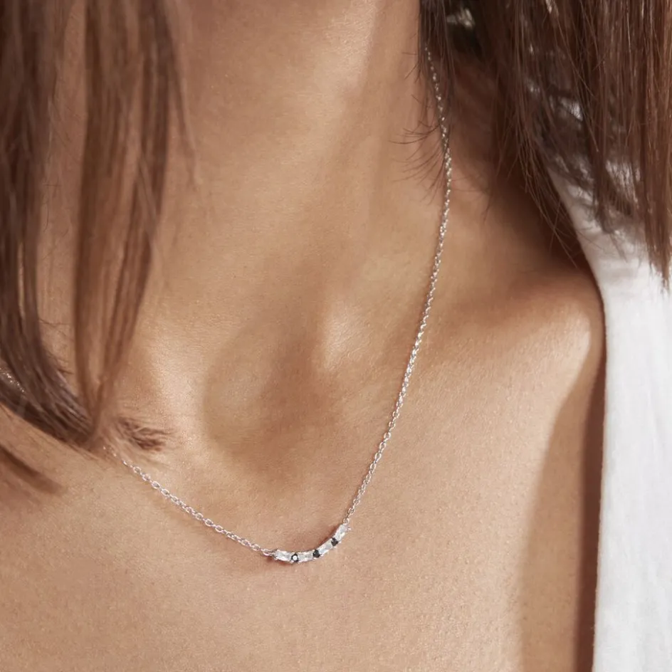 Sale Histoire d'Or Collier Adriana Argent Blanc Oxyde De Zirconium