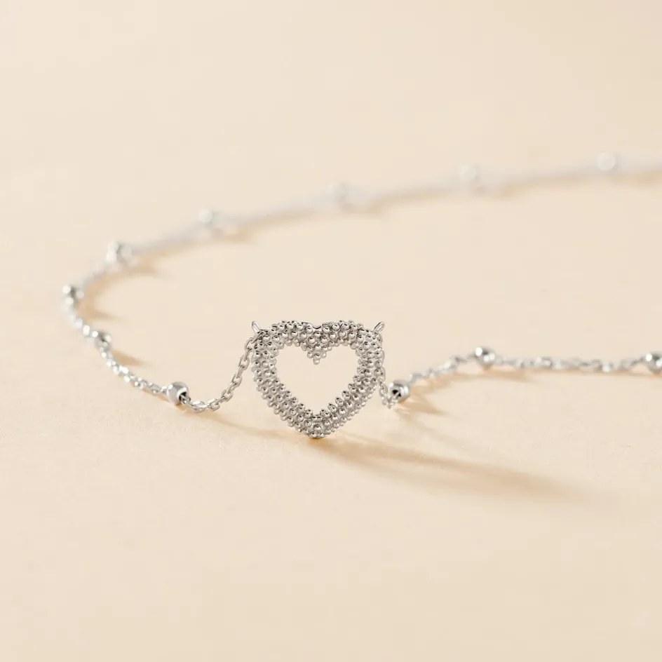 Best Histoire d'Or Collier Aella Argent Blanc