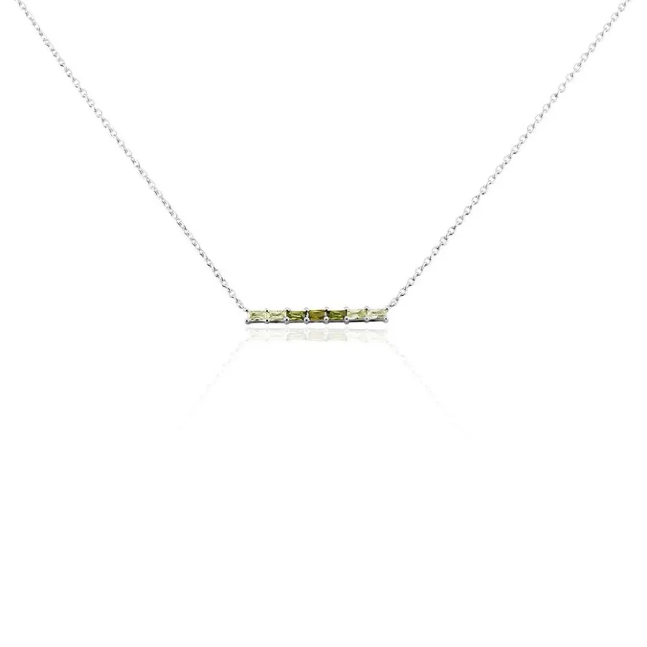 Sale Histoire d'Or Collier Alexander Argent Blanc Oxyde De Zirconium