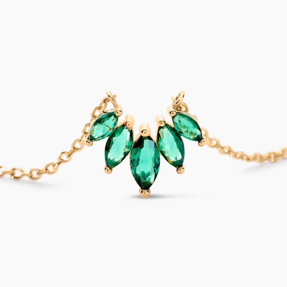 Histoire d'Or Collier Amazonia Plaqué Or Jaune Oxyde De Zirconium* Colliers|Colliers