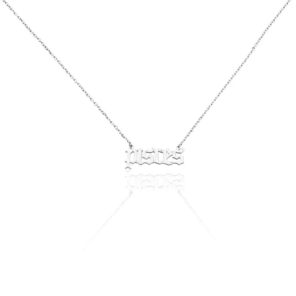 Sale Histoire d'Or Collier Astro argent blanc
