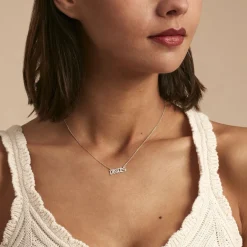 Sale Histoire d'Or Collier Astro argent blanc