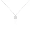 Sale Histoire d'Or Collier Argent Blanc Mireio