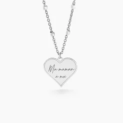 Best Histoire d'Or Collier Argent Blanc Valerien