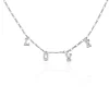 Clearance Histoire d'Or Collier Argent Cecilien Oxyde