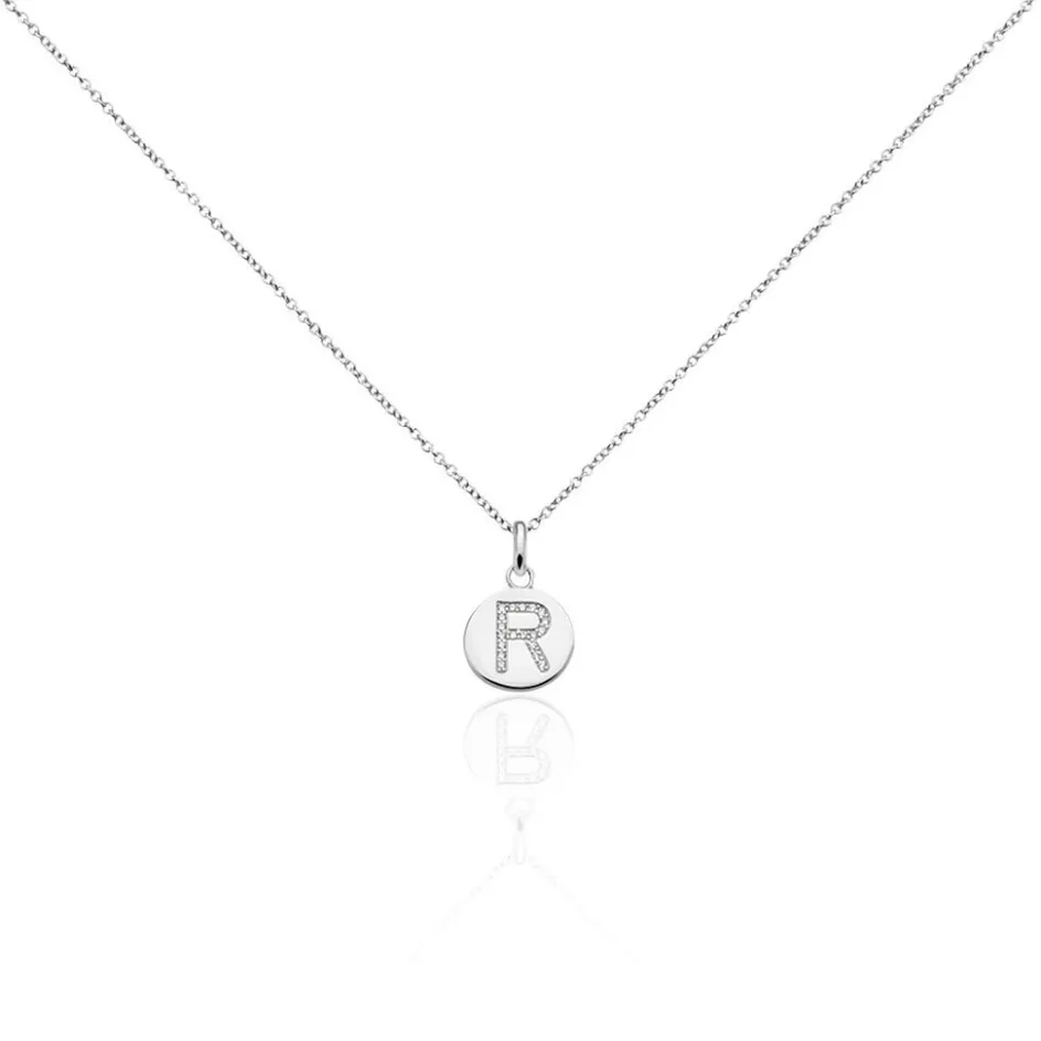 Outlet Histoire d'Or Collier Argent Eugenien Oxydes De Zirconium