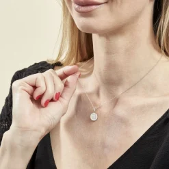 Outlet Histoire d'Or Collier Argent Eugenien Oxydes De Zirconium