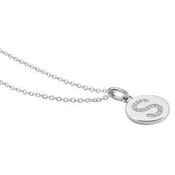 Clearance Histoire d'Or Collier Argent Eugenien Oxydes De Zirconium