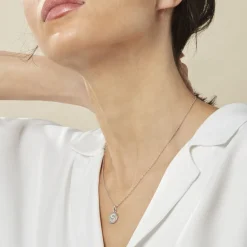 Clearance Histoire d'Or Collier Argent Eugenien Oxydes De Zirconium