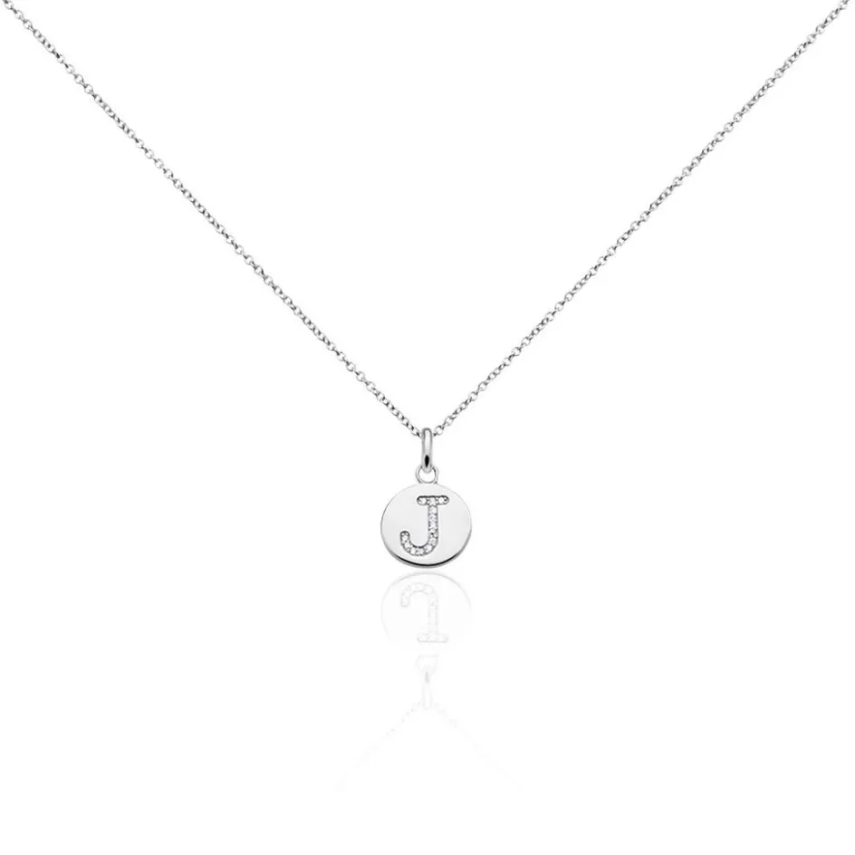 Outlet Histoire d'Or Collier Argent Eugenien Oxydes De Zirconium
