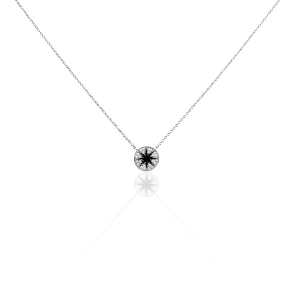 Sale Histoire d'Or Collier Argent Winston Oxydes De Zirconium