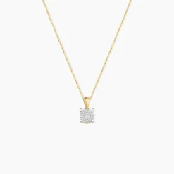 Clearance Histoire d'Or Collier Artemis or jaune diamant