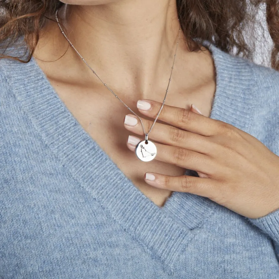 Outlet Histoire d'Or Collier Astr Argent Oxydes De Zirconium