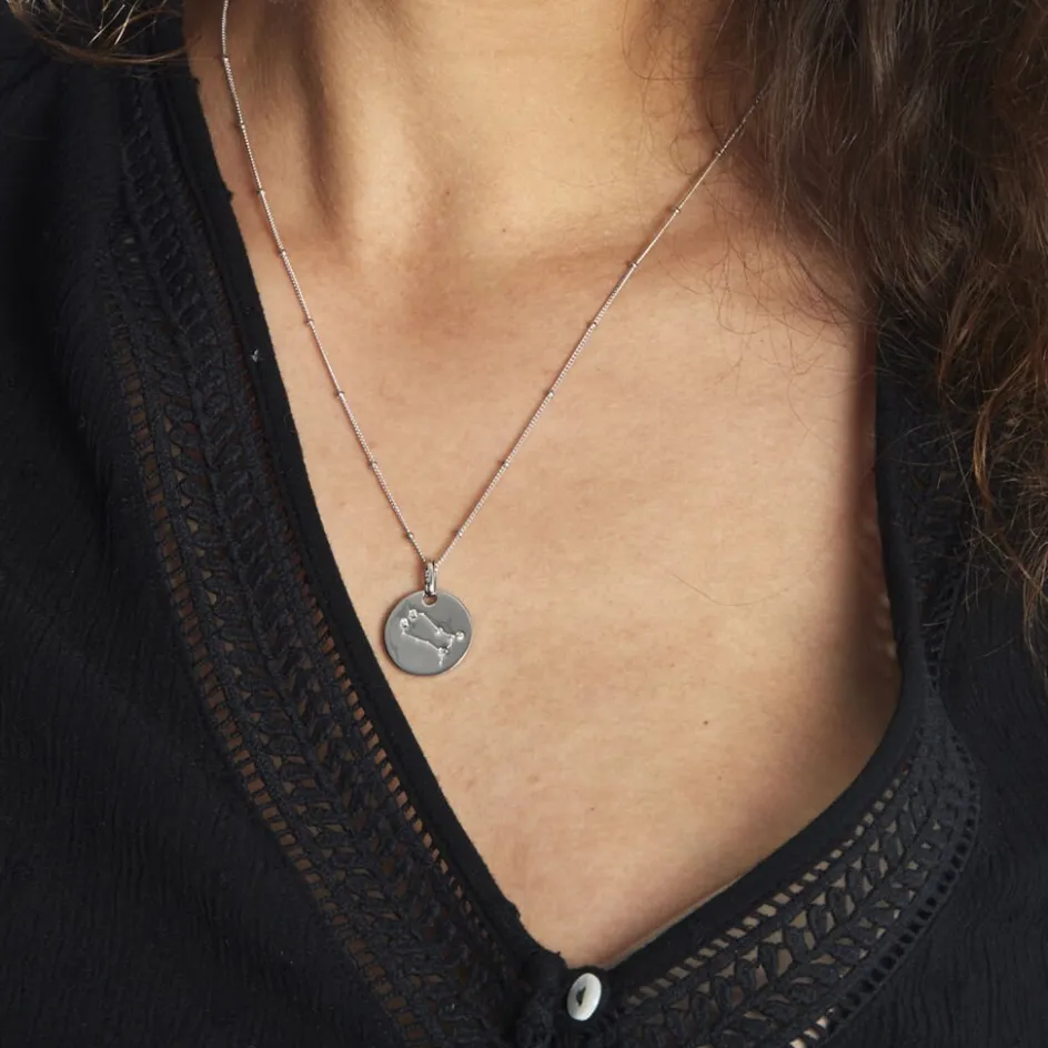 Outlet Histoire d'Or Collier Astr Argent Oxydes De Zirconium