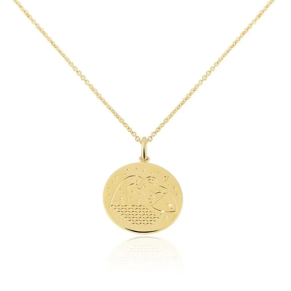 Hot Histoire d'Or Collier Astro Plaqué Or plaqué or jaune