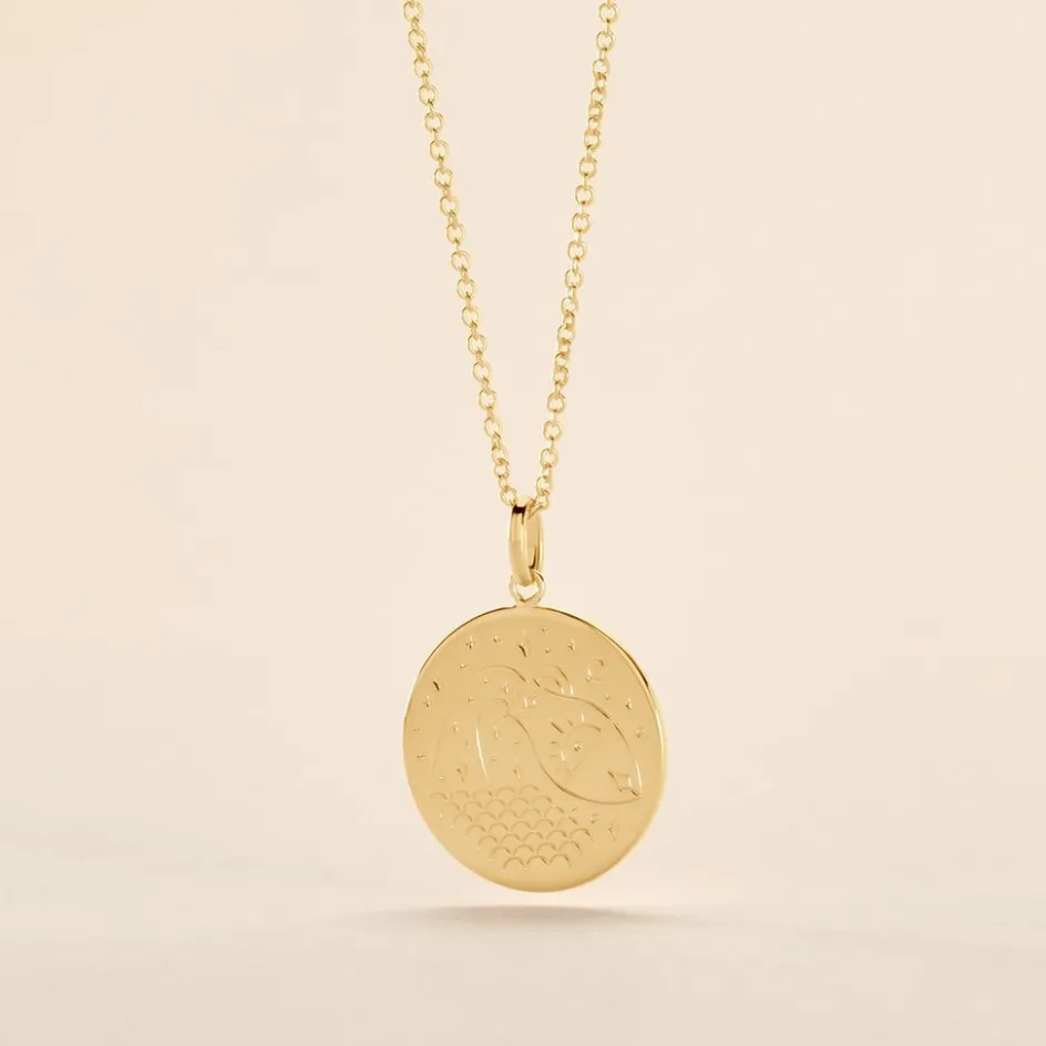 Hot Histoire d'Or Collier Astro Plaqué Or plaqué or jaune