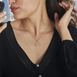 Online Histoire d'Or Collier Astro Plaqué Or plaqué or jaune