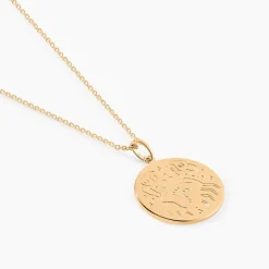 Hot Histoire d'Or Collier Astro Plaqué Or plaqué or jaune