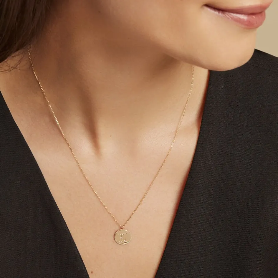 Outlet Histoire d'Or Collier Astrolae Or Jaune Diamant