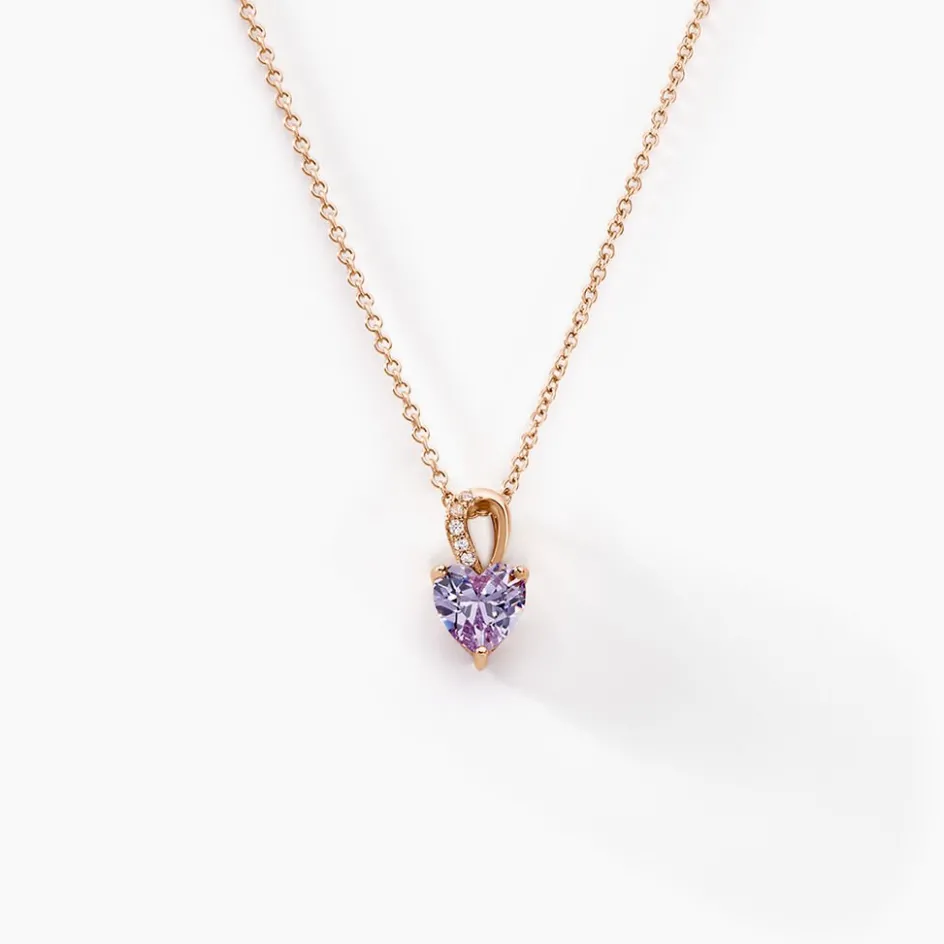 Histoire d'Or Collier Atieno Argent Rose Oxyde De Zirconium* Colliers|Colliers