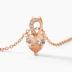 Histoire d'Or Collier Atieno Argent Rose Oxyde De Zirconium* Colliers|Colliers