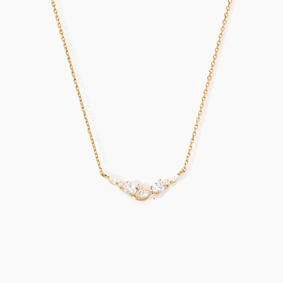 Outlet Histoire d'Or Collier Aurena Plaqué Or Jaune Oxyde De Zirconium