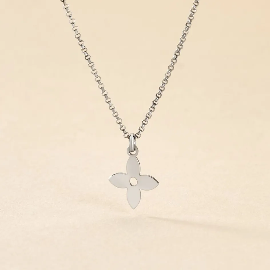 Sale Histoire d'Or Collier Avra Argent Blanc