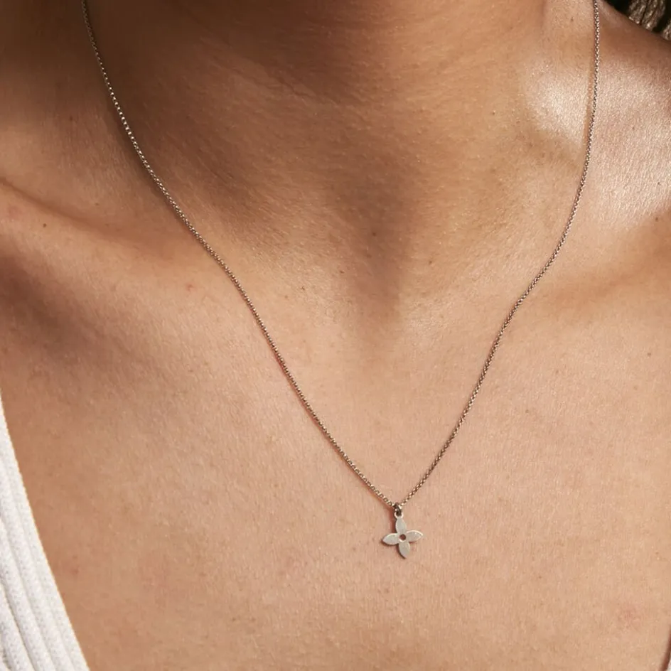 Sale Histoire d'Or Collier Avra Argent Blanc