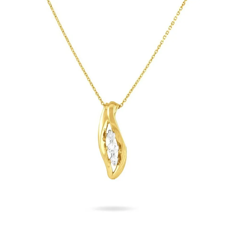 Sale Histoire d'Or Collier Caline Or Jaune Diamant