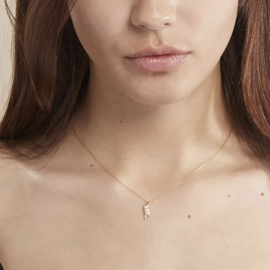 Sale Histoire d'Or Collier Caline Or Jaune Diamant