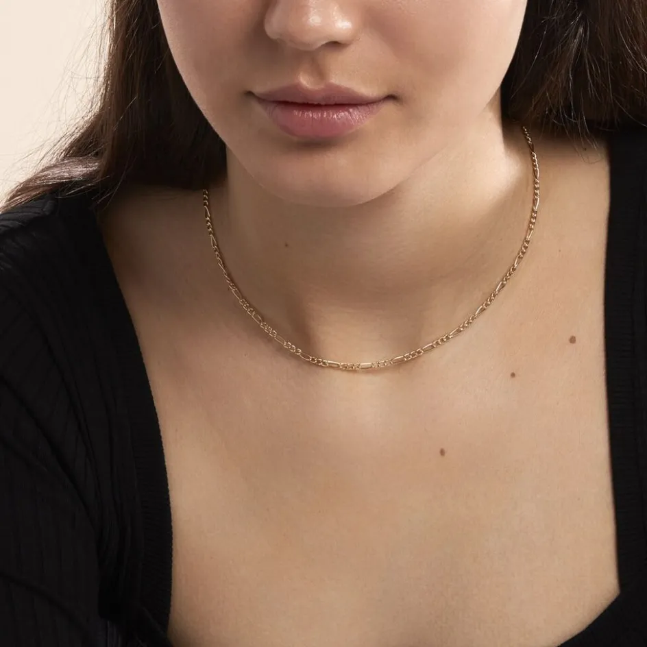 Histoire d'Or Collier Cameo Maille Alternée 1/3* Colliers|Colliers