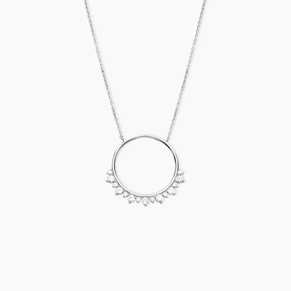 Sale Histoire d'Or Collier Camil Argent Blanc Oxyde De Zirconium
