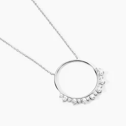 Sale Histoire d'Or Collier Camil Argent Blanc Oxyde De Zirconium