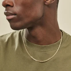 Best Histoire d'Or Collier Capucin Or Jaune Maille Marine Plate