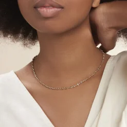 Sale Histoire d'Or Collier Carlo Or Bicolore Maille Marine Ronde