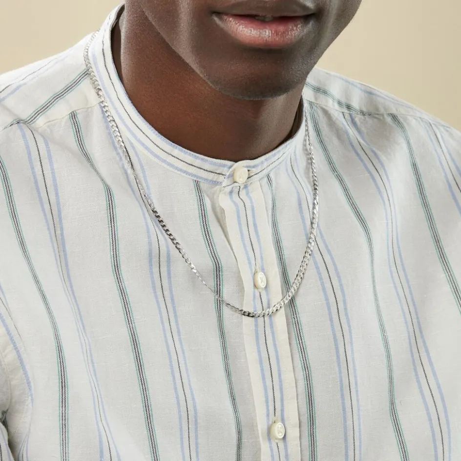 Best Histoire d'Or Collier Casper Argent Blanc