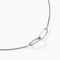 Sale Histoire d'Or Collier Cedrine Argent Blanc
