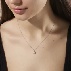 Histoire d'Or Collier Charlene Or Blanc Diamant Synthetique* Colliers|Colliers