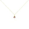 Sale Histoire d'Or Collier Cherry Cerise Or Jaune