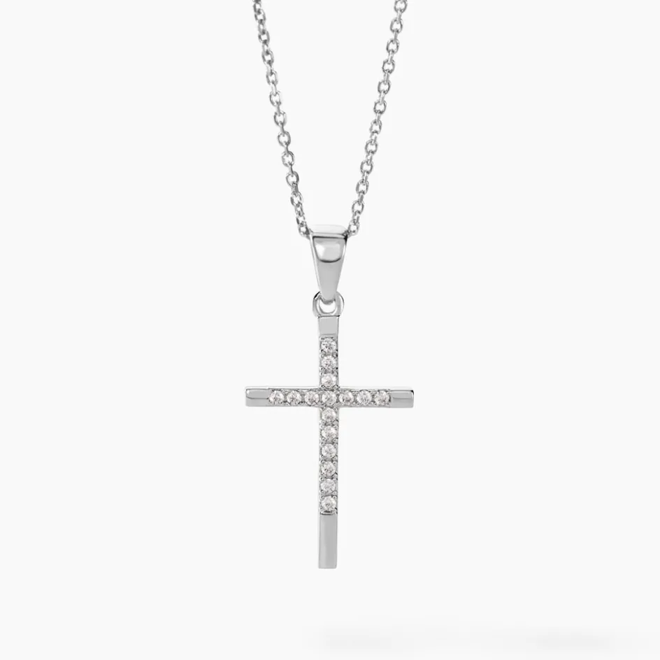 Sale Histoire d'Or Collier Chirsta Argent Blanc Oxyde De Zirconium